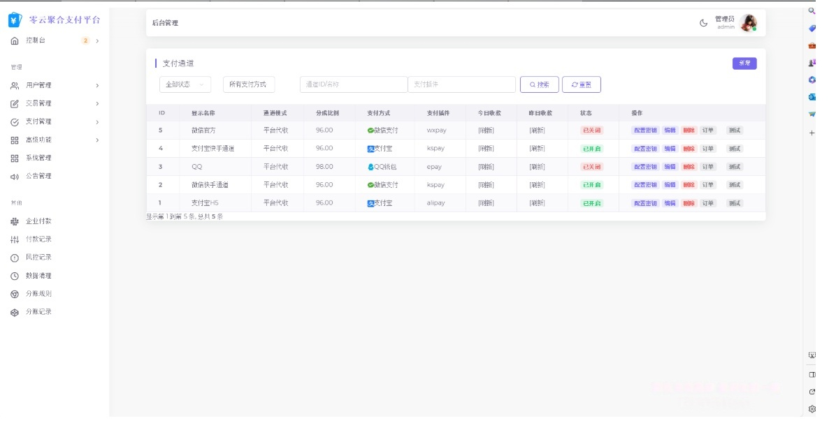图片[3]-易支付系统源码（三合一版）-灰铲源码