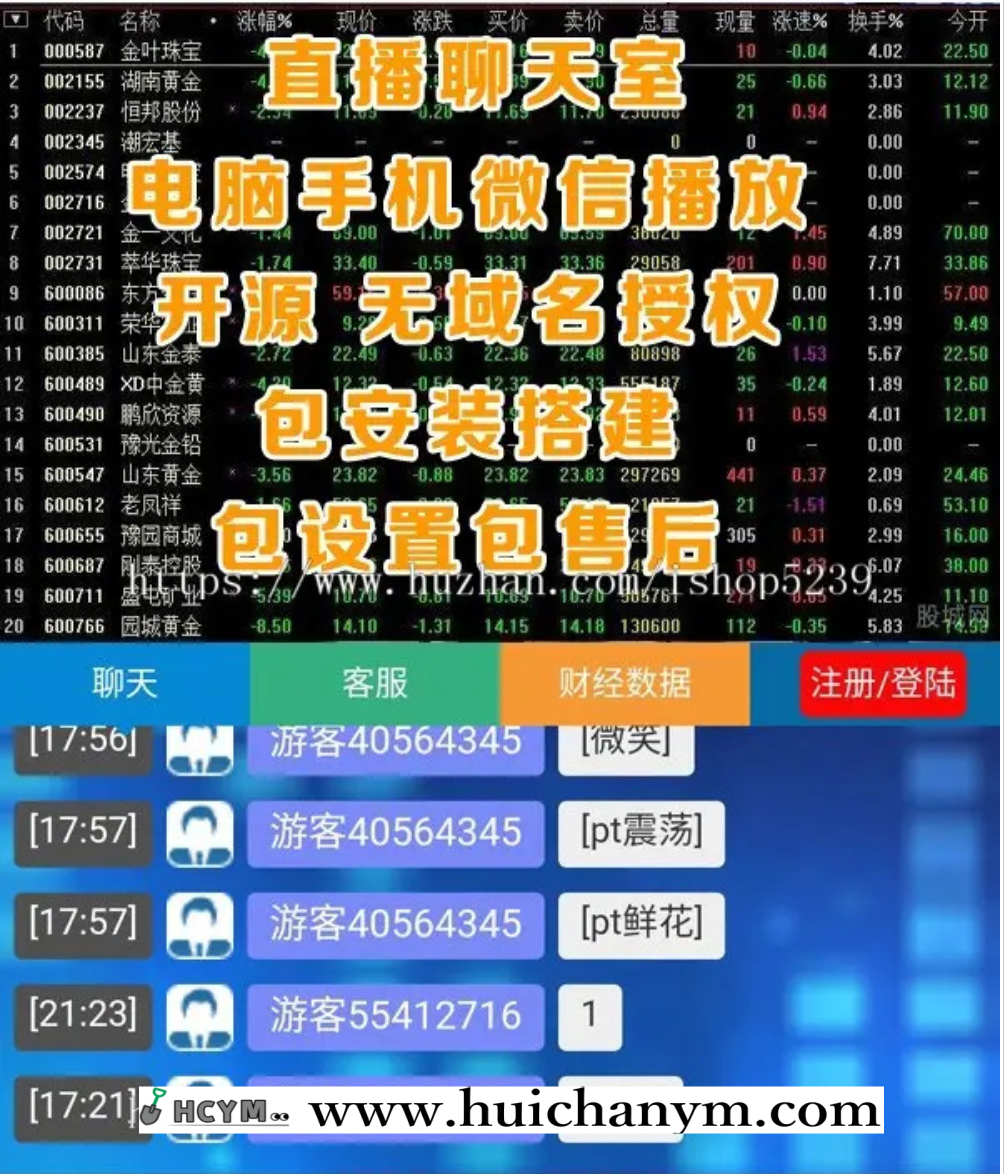 图片[2]-网络直播聊天室源码+手机版+APP,财经直播聊天室系统-灰铲源码