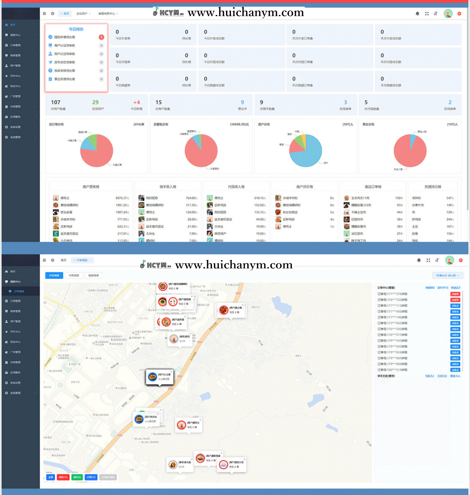 图片[4]-同城运营项目外卖，跑腿，代驾app，小程序，pc管理端后台-灰铲源码