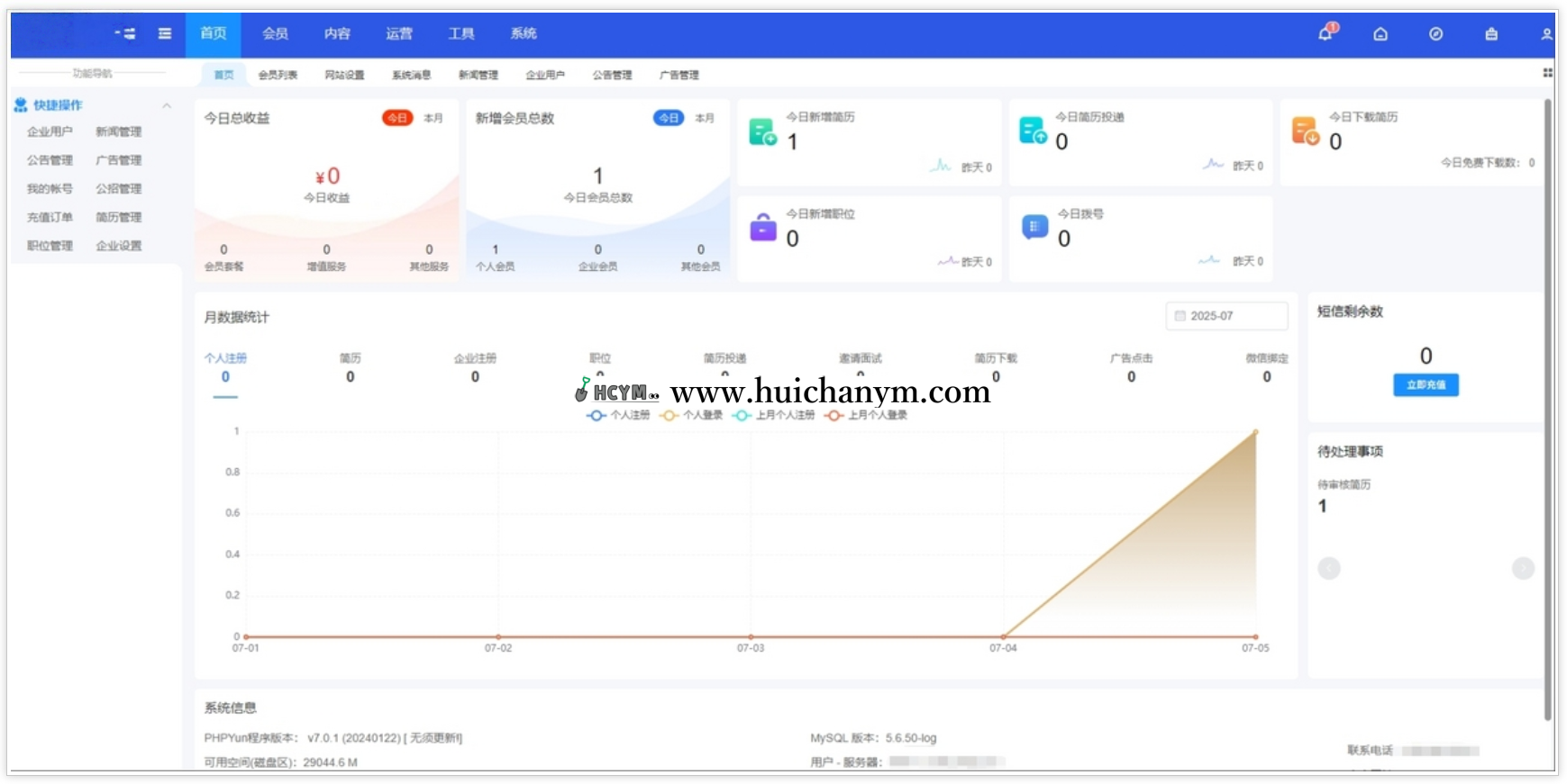 图片[3]-【求职招聘系统源码】求职招聘系统简历投递找工作招工网站源码独立开源免授权独立部署-灰铲源码
