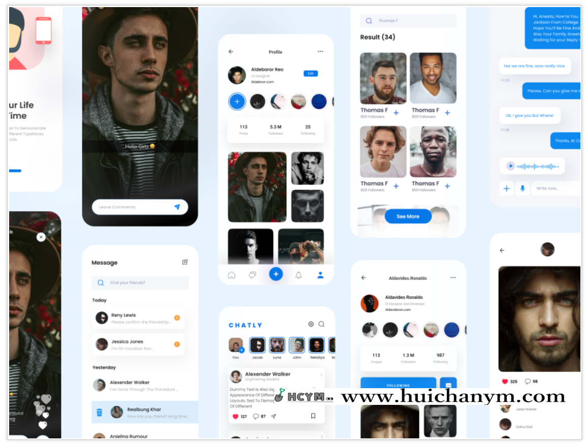 【稳定运营-有演示】im聊天软件源码/即时通讯源码/原生APP双端pc端/私聊群聊社交-灰铲源码