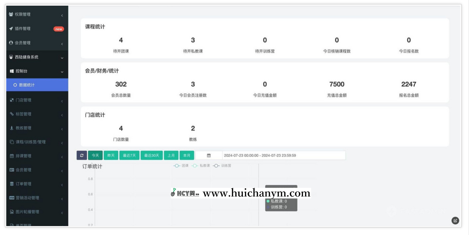 图片[4]-健身系统团课私教预约邀请有礼教练收益请假管理会员储值代金券勋章核销微信小程序版本-灰铲源码