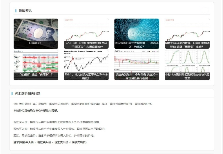 图片[2]-自适应汇率网站模板 – 在线汇率换算+文章系统（养站神器）-灰铲源码