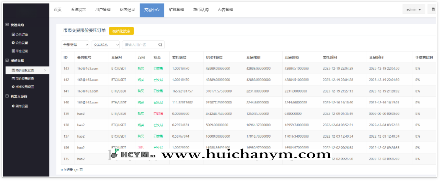 图片[6]-区块链币交易所系统源码 – ThinkPHP全开源（含OTC/持币生息/永续期权）-灰铲源码