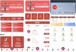 抖音任务平台系统源码(多级代理版)-灰铲源码