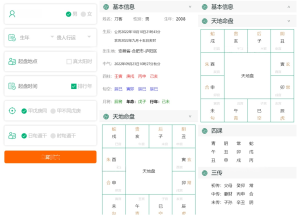 天文历法排盘系统源码（专业版）-灰铲源码