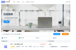 悬赏任务接单平台系统源码-灰铲源码