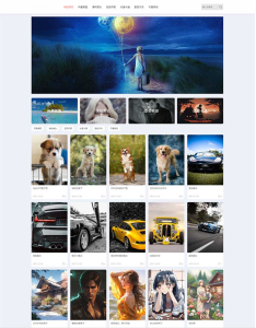 HTML5响应式相册网站模板(SEO优化版)-灰铲源码