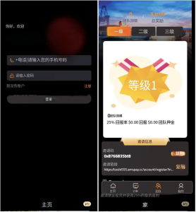 海外理财推广系统源码(现代化UI版)-灰铲源码