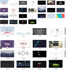 创意404错误页模板合集（动画特效版）-灰铲源码