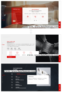 网络科技公司官网自适应高端大气数码企业网站源码-灰铲源码