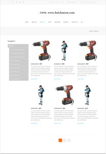欧美全屏响应式中英文双语外贸企业网站模板PHP源码带后台seo优化-灰铲源码