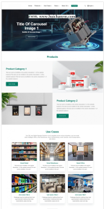 中英双语外贸公司官网模板 - 响应式企业品牌网站(PbootCMS内核)-灰铲源码