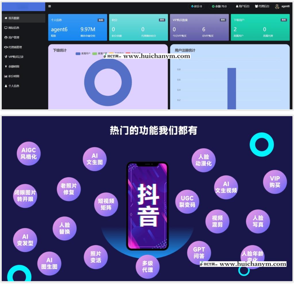 图片[1]-老照片上色 抖音爆店码 短视频矩阵代码 抖音矩阵系统源码 AIGC源码-灰铲源码